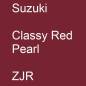 Preview: Suzuki, Classy Red Pearl, ZJR.